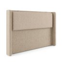 Ver imagem 7 de Cabeceira Estofada 2,23m King Pier para Quarto de Casal Bege Linha Premium