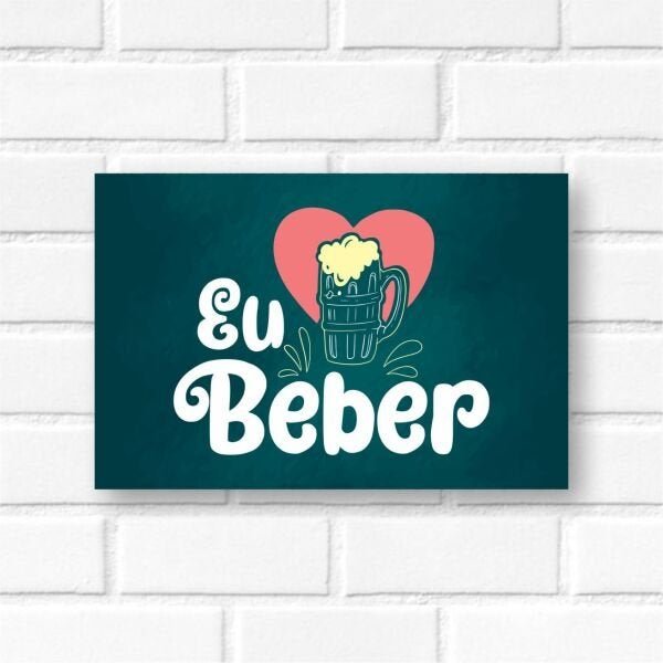 Kit Com 6 Placas Decorativas Frases Engraçadas De Boteco Bar - 7