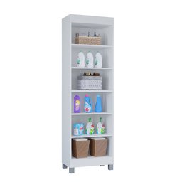 Armário Multiuso 4 Portas Versarti Divisível - Branco  - Poquema - 7