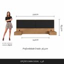 Ver imagem 4 de Cabeceira Suspensa Casal Portugal - Móveis Arapongas