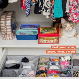 ORGANIZADOR DOBRÁVEL COM 8 DIVISÓRIAS OIKOS - 4