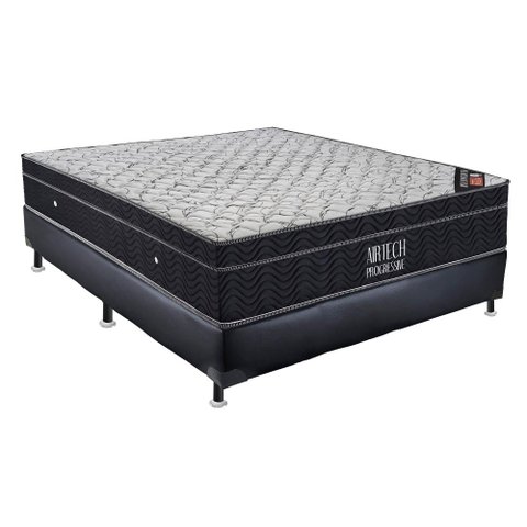 Conjunto Box Airtech Progressive Viuva 128 Cm (larg) Base Courino - 52835