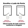 Porta Fixa Alumínio Branco Linha 25 - Omega - 2