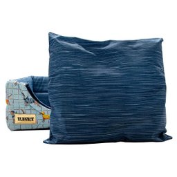 Cama Iglu e Toca Para Cachorro Impermeavel Luppet Azul Pets - G - 4