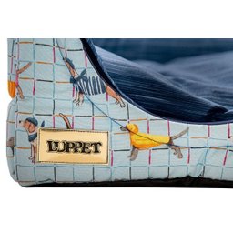 Cama Iglu e Toca Para Cachorro Impermeavel Luppet Azul Pets - G - 5