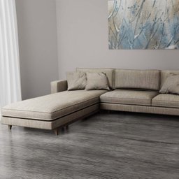 Piso Vinílico em Manta Texturizado com Brilho, Antiderrapante, Pvc, 0,70mm 18m² Genova - 4