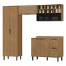 Armarios Lavanderia 4 Modulos Mdf 270 Cm Tosc Freijo Freijo Mxm - 2