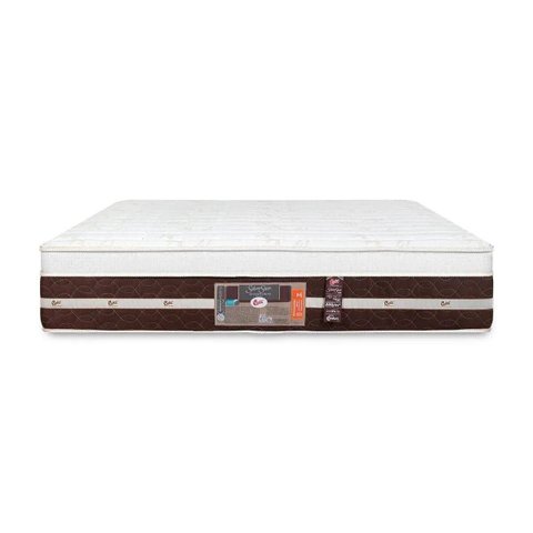 Colchão Casal Castor Silver Star Air One Face Pocket Hibrido 138x188x32