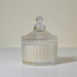 Vela Aromática em Potiche Listrado - 2