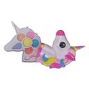 Ver imagem 2 de Estojo Maquiagem Infantil para Crianças Unicórnio com 1 Paleta de 6 Cores de Sombra e 1 Pincel Cor:c