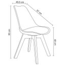 Ver imagem 4 de Cadeira Leda-Rivatti - Nude