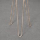 Ver imagem 4 de Mesa Lateral Fancy Redonda 26x58cm – Areia Estofaria Willy