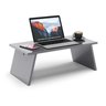 Suporte Para Notebook Cinza Mesa De Colo Dobrável Multiuso - 1