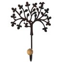 Ver imagem 2 de Cabide de parede com um gancho para pendurar toalhas, roupas ou acessórios artesanato de ferro decor