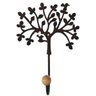 Cabide de parede com um gancho para pendurar toalhas, roupas ou acessórios artesanato de ferro decor - 2