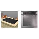 Ver imagem 1 de Conjunto de Cooktop 4 Bocas e Forno Elétrico de Embutir 67l Gourmand Brastemp 220v