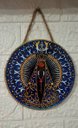 Ver imagem 3 de Mandala Santa Nossa Senhora Aparecida 16 Cm Quadro Religioso