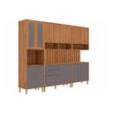 Ver imagem 2 de Cozinha Completa 7 Peças Divina C7113 Cinamomo/Titanium MGM