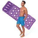 Ver imagem 2 de Colchão Bronzeador Inflável Caribe Porta Copos 58890 Intex Roxo