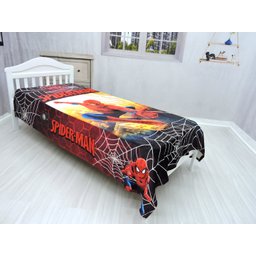 Manta Cobertor Infantil Menino Heroi Solteiro Ultra Soft , Macia, Quentinha - 1