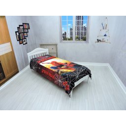 Manta Cobertor Infantil Menino Heroi Solteiro Ultra Soft , Macia, Quentinha - 4