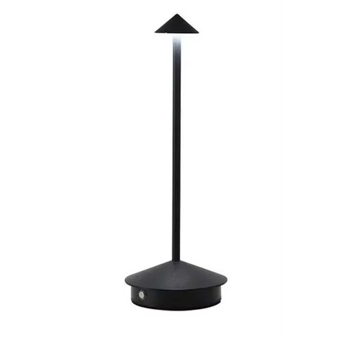 Luminaria de Mesa 3 Tons Led Usb Bateria Recarregavel Controle de Intensidade Abajur Touch Home Offi