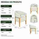 Ver imagem 4 de Poltrona Belleve Premium 73cm x 73cm