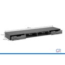 Ver imagem 5 de Mesa Escrivaninha Solteiro Liga 2 Gavs 205 Canela Kappesberg
