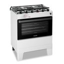Ver imagem 1 de Fogão Esmaltec Ideal Master 5 Bocas 50l Bivolt Branco com Acendimento Automático e Tripla Chama