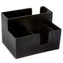 Ver imagem 4 de Conjunto 18 Porta Sachês Guardanapos e Açúcar Organizadores Multiusos para Bancada Coza Preto