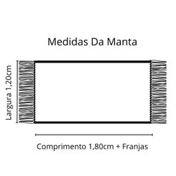 Kit com 2 Mantas Quadriculada para Sofá e Camas Chocolate e Cru Xale 1,20x1,80 M - 7