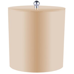 Lixeira para Banheiro Pêssego Rosa Claro 20 X 20cm - 6,2l