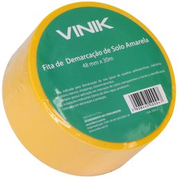 Fita para Demarcação de Solo Amarela 48mm x 30M Vinik - 2
