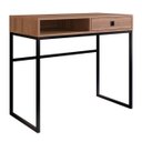 Ver imagem 1 de Mesa de Computador com 1 Gaveta Om005 - Placa e Ponto Móveis - Mel