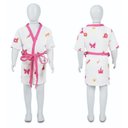 Ver imagem 1 de Roupão de Banho Infantil de 4 a 10 Anos Princesa - M - 6 a 8 Anos