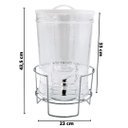 Ver imagem 4 de Suqueira Acrílico 8,6l com Reservatório para Gelo Decoração