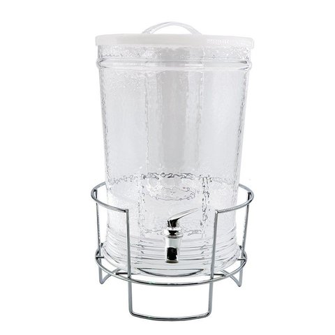 Suqueira Acrílico 8,6l com Reservatório para Gelo Decoração
