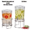 Ver imagem 5 de Suqueira Acrílico 8,6l com Reservatório para Gelo Decoração