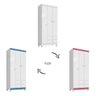 Guarda-Roupa MDP 3 Portas com 2 Gavetas Baby Kids Incorplac - 3