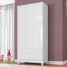Guarda-Roupa MDP 3 Portas com 2 Gavetas Baby Kids Incorplac - 1