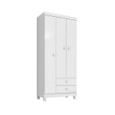 Ver imagem 2 de Guarda-Roupa MDP 3 Portas com 2 Gavetas Baby Kids Incorplac