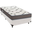 Ver imagem 1 de Cama Box Branco e Colchão Light Espuma D33 Solteiro Ortobom