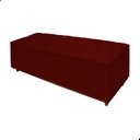 Ver imagem 3 de Kit Cabeceira e Calçadeira com Baú 140 Cm King Casal Diana Suede