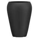 Ver imagem 1 de Vaso Fibra de Vidro Cachepot 46cm Vietnamita Decorativo Sala Plantas Preto Fosco