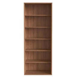 Estante Livreiro com 1 Porta e 5 Prateleiras Of003-Placa e Ponto Móveis - Grafite / Mel - 2 Estante Livreiro com 1 Porta e 5 Prateleiras Of003-Placa e Ponto Móveis - Grafite / Mel - 2