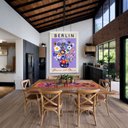 Ver imagem 3 de Quadro Canvas Berlin Vaso Flores 70x50cm Mold Branca