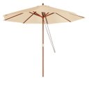 Ver imagem 1 de Ombrelone Madeira 2,4m Bege