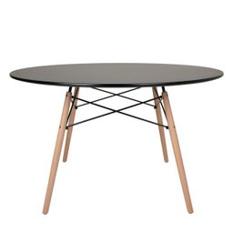 Mesa Eiffel Mor 1,20M Preta - 2