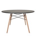 Ver imagem 2 de Mesa Eiffel Mor 1,20M Preta