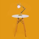 Ver imagem 7 de Mesa Eiffel Mor 60cm Branca